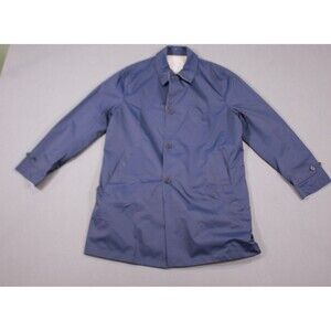 Brooks Brothers Reversible Trench Coat / Rain Jacke Navy Grey N W/O Tags 40S